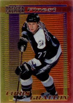 1994-95 O-Pee-Chee Premier - Finest Top Rookies #20 Chris Gratton Front