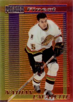 1994-95 O-Pee-Chee Premier - Finest Top Rookies #22 Nathan Lafayette Front