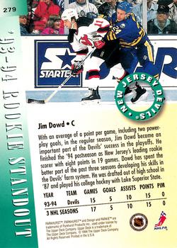 1994-95 Parkhurst #279 Jim Dowd Back