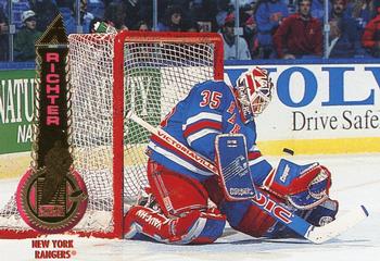1994-95 Pinnacle #10 Mike Richter Front