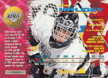 Kelly Hrudey in his trademark bandana, 1993 Stanley Cup Final.