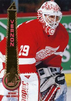 1994-95 Pinnacle #377 Mike Vernon Front