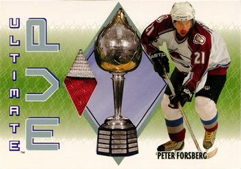 2002-03 Be a Player Ultimate Memorabilia - MVP Winner #NNO Peter Forsberg Front