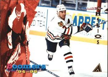 1994-95 Pinnacle - Boomers #BR4 Chris Chelios Front