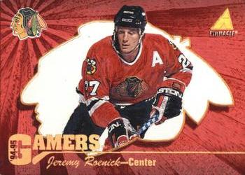 1994-95 Pinnacle - Gamers #GR14 Jeremy Roenick Front