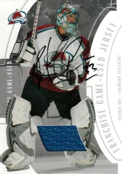 2002-03 In The Game Used - Franchise Players Autographs #F-8 Patrick Roy Front