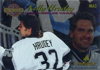 1994-95 Pinnacle - Masks #MA3 Kelly Hrudey Back
