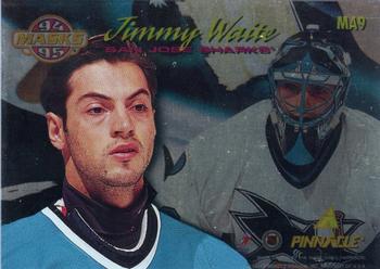 1994-95 Pinnacle - Masks #MA9 Jimmy Waite Back