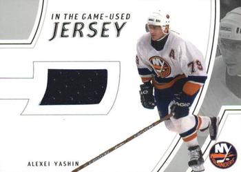 2002-03 In The Game Used - Jerseys #GUJ-18 Alexei Yashin Front