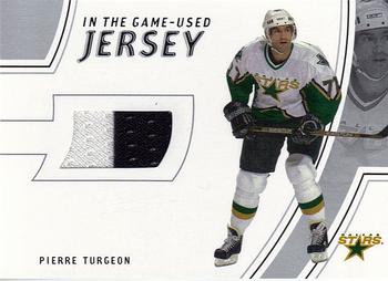 2002-03 In The Game Used - Jerseys #GUJ-50 Pierre Turgeon Front