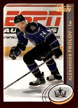 2002-03 O-Pee-Chee - Factory Set #333 Alexander Frolov Front