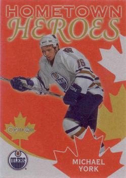 2002-03 O-Pee-Chee - Factory Set Hometown Heroes Canada #HHC4 Mike York Front