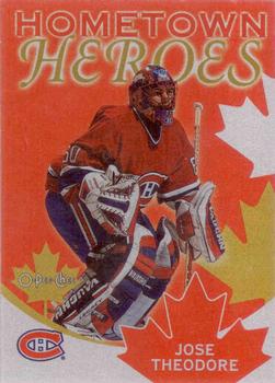 2002-03 O-Pee-Chee - Factory Set Hometown Heroes Canada #HHC9 Jose Theodore Front