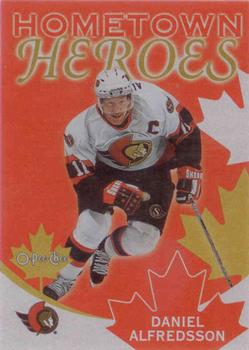 2002-03 O-Pee-Chee - Factory Set Hometown Heroes Canada #HHC10 Daniel Alfredsson Front