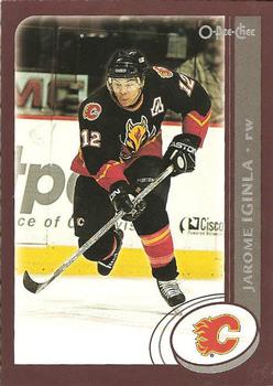 2002-03 O-Pee-Chee - Box Toppers 3x5 #2 Jarome Iginla Front