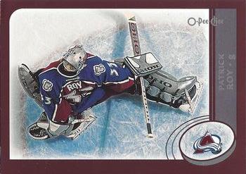 2002-03 O-Pee-Chee - Box Toppers 3x5 #5 Patrick Roy Front