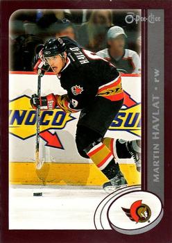 2002-03 O-Pee-Chee - Box Toppers 3x5 #17 Martin Havlat Front