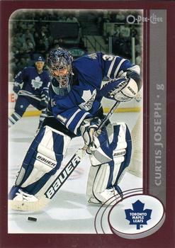 2002-03 O-Pee-Chee - Box Toppers 3x5 #23 Curtis Joseph Front