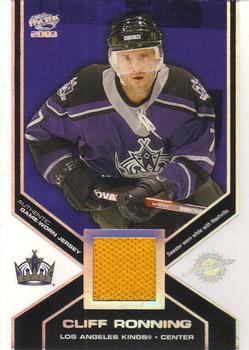 2002-03 Pacific - Jerseys Holo-Silver #23 Cliff Ronning Front
