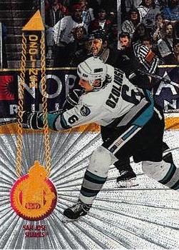 1994-95 Pinnacle - Rink Collection #22 Sandis Ozolinsh Front