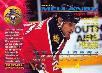 1994-95 Pinnacle - Rink Collection #73 Scott Mellanby Back