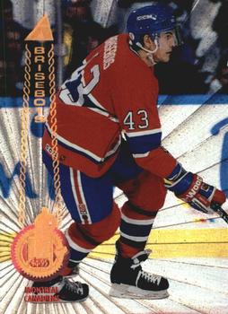 1994-95 Pinnacle - Rink Collection #191 Patrice Brisebois Front