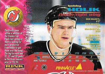 1994-95 Pinnacle - Rink Collection #347 Bobby Holik Back