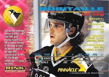 1994-95 Pinnacle - Rink Collection #400 Luc Robitaille Back