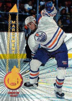 1994-95 Pinnacle - Rink Collection #407 Bryan Marchment Front