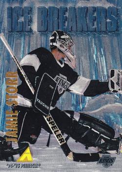 1994-95 Pinnacle - Rink Collection #475 Jamie Storr Front