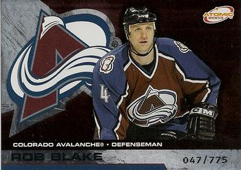 2002-03 Pacific Atomic - Hobby Parallel #22 Rob Blake Front