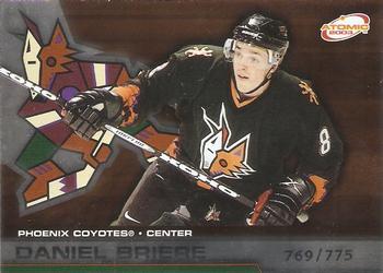 2002-03 Pacific Atomic - Hobby Parallel #77 Daniel Briere Front