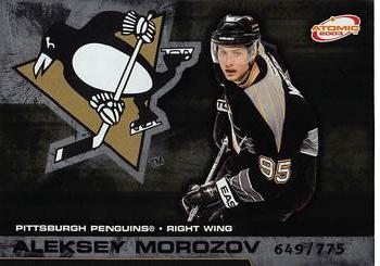 2002-03 Pacific Atomic - Hobby Parallel #81 Aleksey Morozov Front