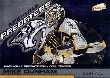 2002-03 Pacific Atomic - Hobby Parallel #59 Mike Dunham Front