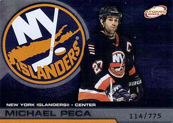 2002-03 Pacific Atomic - Hobby Parallel #64 Michael Peca Front