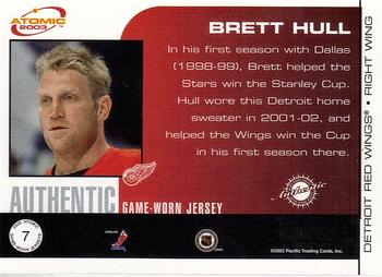 2000-01 Brett Hull Game Worn Dallas Stars Jersey with Equipment