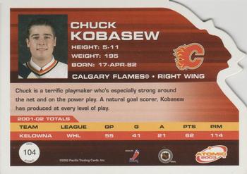 2002-03 Pacific Atomic - Red #104 Chuck Kobasew Back