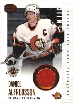 2002-03 Pacific Calder - Jerseys #15 Daniel Alfredsson Front