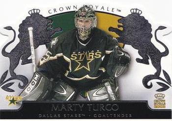 2002-03 Pacific Crown Royale - Retail (Silver) #31 Marty Turco Front