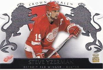 2002-03 Pacific Crown Royale - Retail (Silver) #37 Steve Yzerman Front