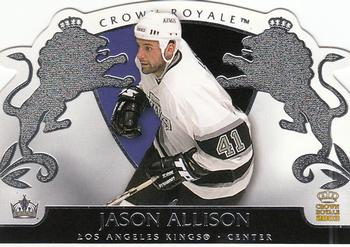 2002-03 Pacific Crown Royale - Retail (Silver) #44 Jason Allison Front
