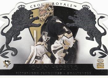 2002-03 Pacific Crown Royale - Retail (Silver) #76 Johan Hedberg Front