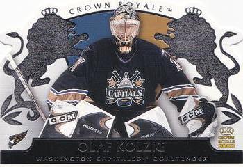 2002-03 Pacific Crown Royale - Retail (Silver) #100 Olaf Kolzig Front