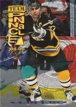 1994-95 Pinnacle - Team Pinnacle Dufex Front #TP3 Ray Bourque / Chris Chelios Front