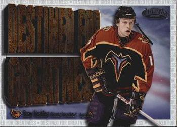2002-03 Pacific Exclusive - Destined #2 Dany Heatley Front