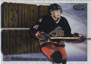 2002-03 Pacific Exclusive - Destined #5 Rick Nash Front