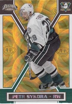 2002-03 Pacific Exclusive - Gold #4 Petr Sykora Front