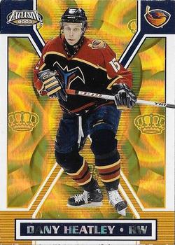 2002-03 Pacific Exclusive - Gold #5 Dany Heatley Front