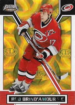 2002-03 Pacific Exclusive - Gold #26 Rod Brind'Amour Front