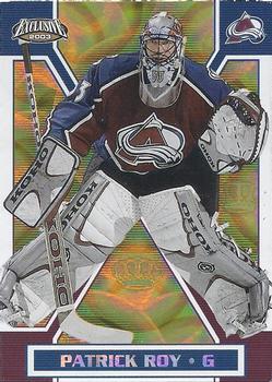 2002-03 Pacific Exclusive - Gold #45 Patrick Roy Front